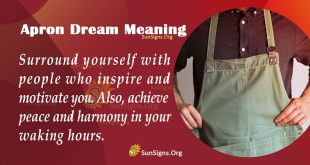 Apron Dream Meaning