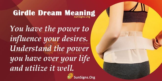 Girdle Dream Meaning