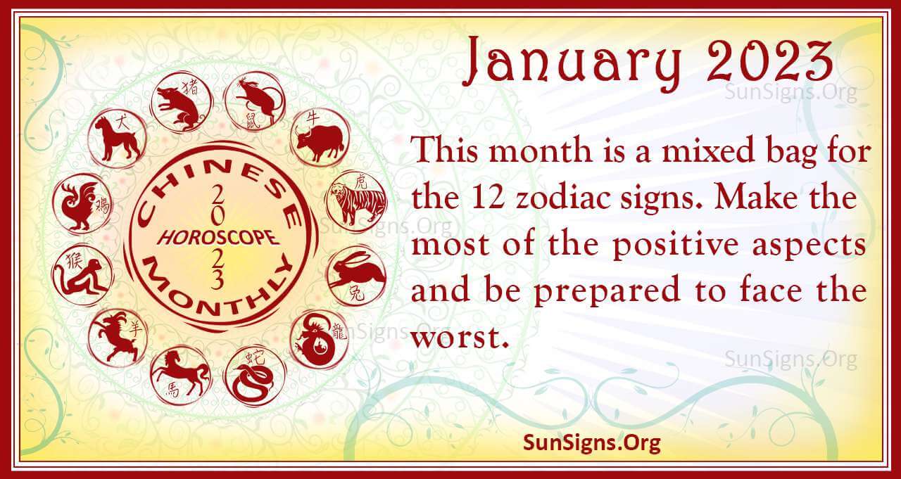 January 2023 Chinese Horoscope Predictions - SunSigns.Org