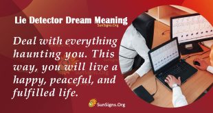 Lie Detector Dream Meaning