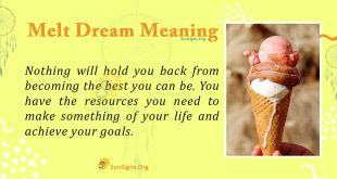 Melt Dream Meaning