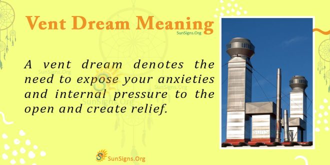 Vent Dream Meaning