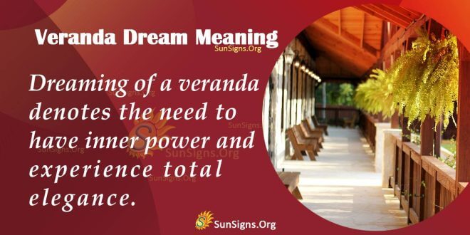 Veranda Dream Meaning