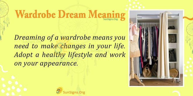 Wardrobe Dream Meaning