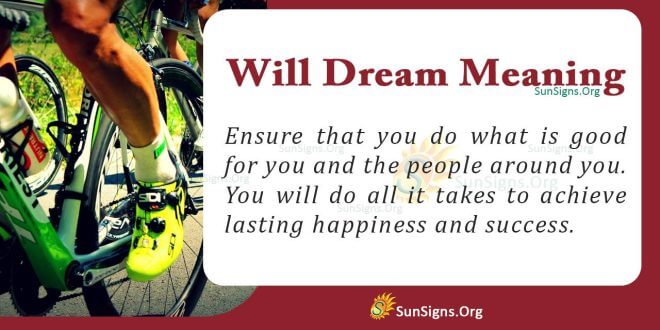 Will Dream Meaning