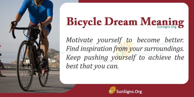 Bicycle Dream Meaning
