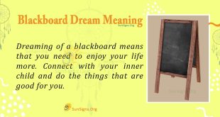 Blackboard Dream Meaning