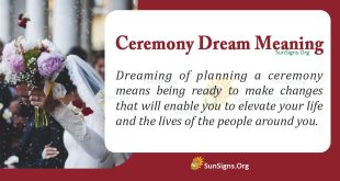 Ceremony Dream Meaning