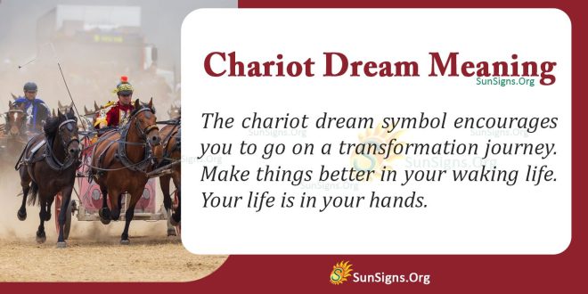 Chariot Dream Meaning