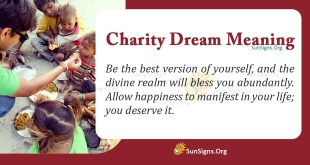 Charity Dream Meaning