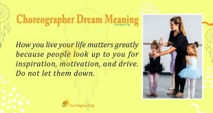 Choreographer Dream Meaning