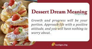 Dessert Dream Meaning;