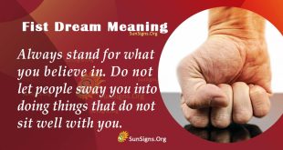 Fist Dream Meaning