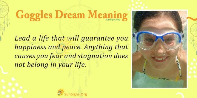 Goggles Dream Meaning