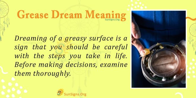 Grease Dream Meaning