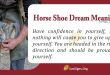 Horse Shoe Dream Meaning