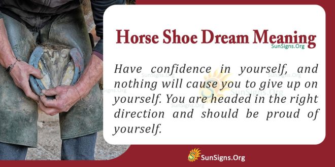 Horse Shoe Dream Meaning