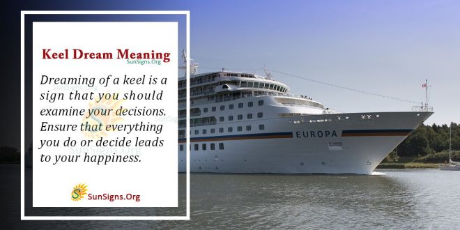 Keel Dream Meaning