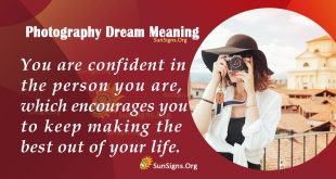 Photography Dream Meaning