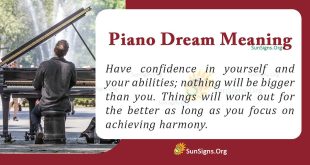 Piano Dream Meaning