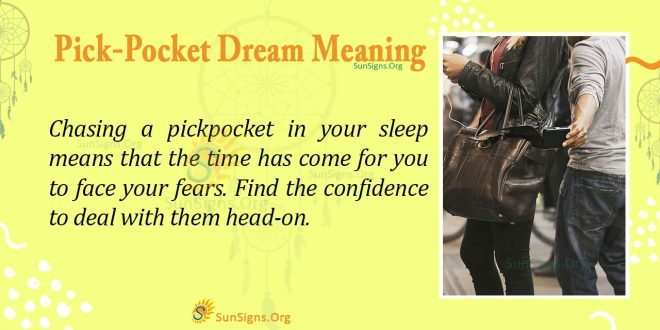 Pick-Pocket Dream Meaning