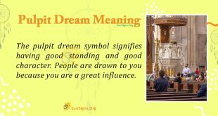 Pulpit Dream Meaning