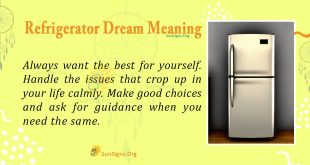 Refrigerator Dream Meaning