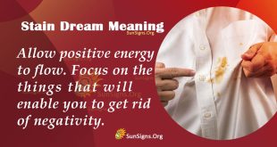 Stain Dream Meaning