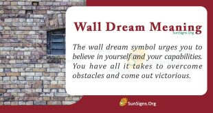 Wall Dream Meaning