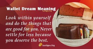 Wallet Dream Meaning