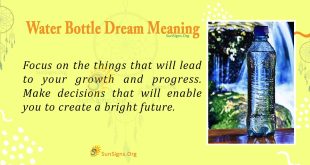 Water Bottle Dream Meaning