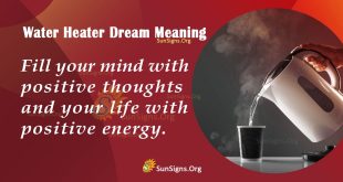 Water Heater Dream Meaning