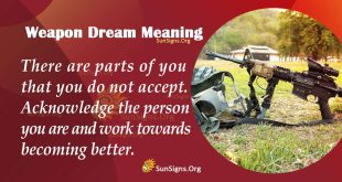 Weapons Dream Meaning