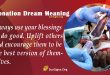 Donation Dream Meaning