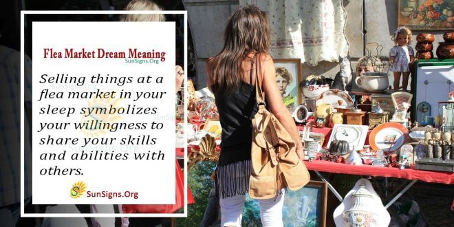 Flea Market Dream Meaning