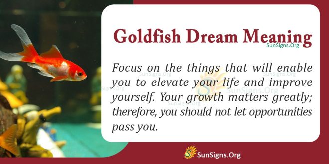 Goldfish Dream Meaning