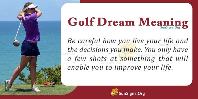 Golf Dream Meaning