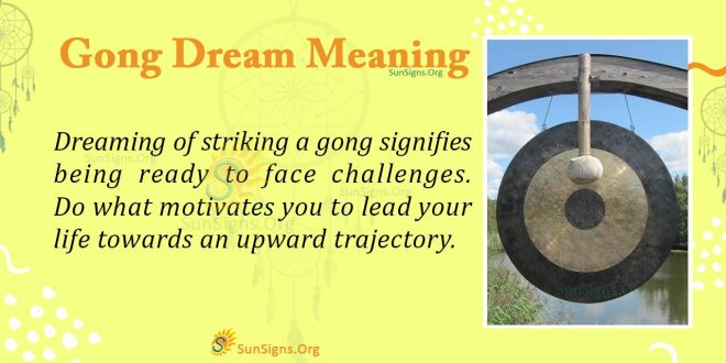 Gong Dream Meaning