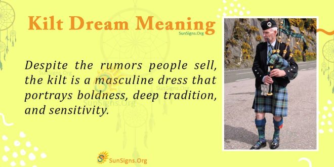 Kilt Dream Meaning
