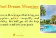 Pool Dream Meaning