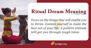 Ritual Dream Meaning