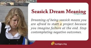 Seasick Dream Meaning