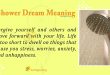 Shower Dream Meaning