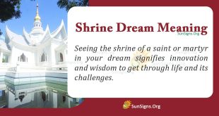 Shrine Dream Meaning