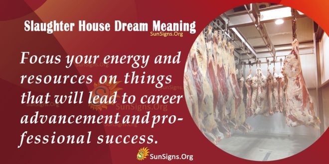 Slaughter House Dream Meaning