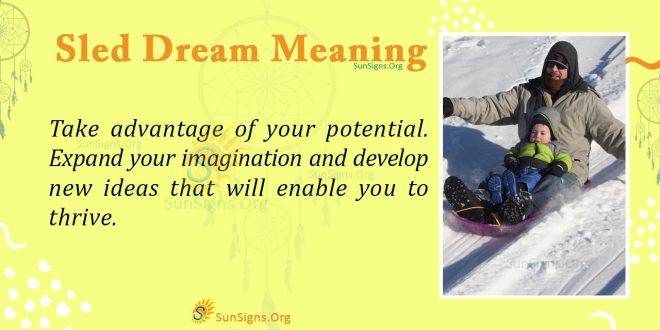 Sled Dream Meaning