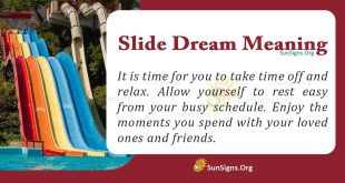 Slide Dream Meaning