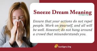 Sneeze Dream Meaning