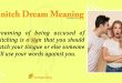 Snitch Dream Meaning