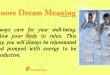 Snore Dream Meaning